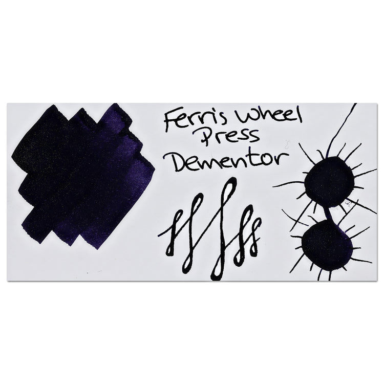 Ferris Wheel Press x Harry Potter Patronus Bottled Ink in Dementor - 38 mL