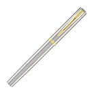 Waterman Impression Fountain Pen in Stainless Steel with Gold Coated - Fine Point