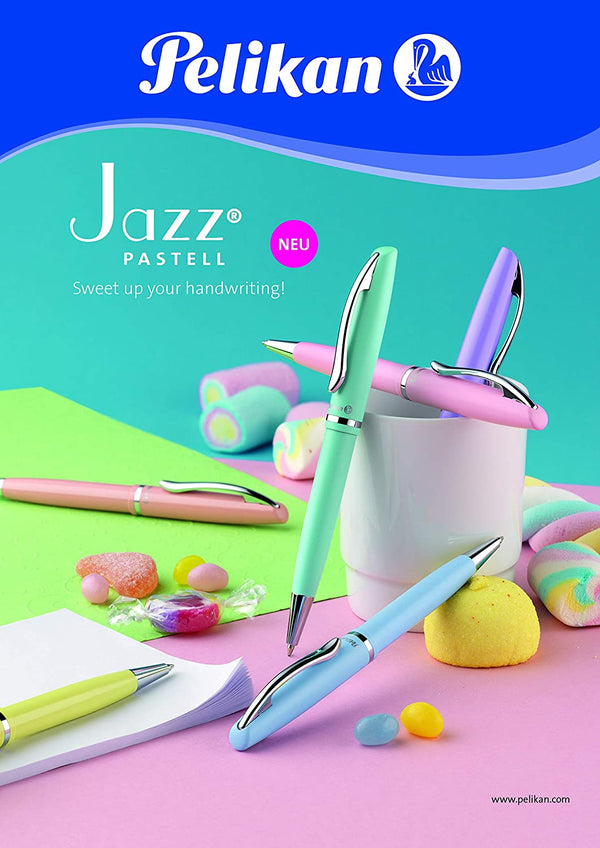 Pelikan Jazz Pastel Ballpoint Pen in Mint Ballpoint Pens