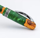 Conklin 1898 Spectra Fusion Rollerball Pen in Green with Chrome Trim - Limited Edition