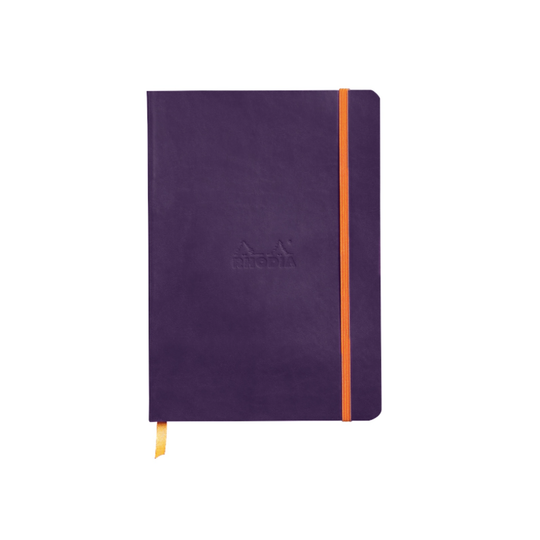 Rhodia Rhodiarama Softcover Notebook in Eggplant - A5