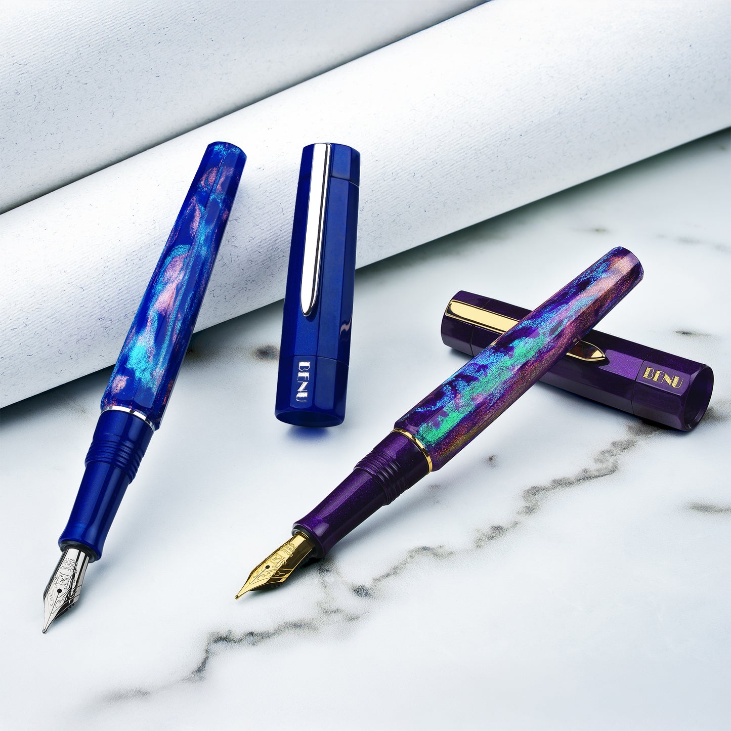 Benu Euphoria Fountain Pen in Ballet