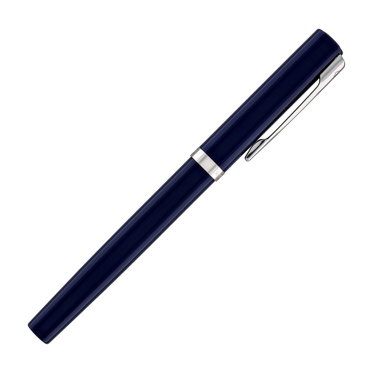Waterman Impression Fountain Pen in Blue with Palladium Coated - Fine Point