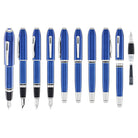 Cross Peerless Fountain Pen in Translucent Quartz Blue - 18K Gold