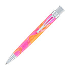 Retro 51 Tornado Cosmic Swirl Rollerball Pen in Pink & Orange