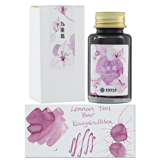 Lennon Tool Bar Spring 2025 Fountain Pen Ink in Bougainvillea - 30ml