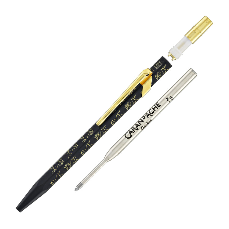 Caran d'Ache 849 Metal Ballpoint Pen in Horse Black