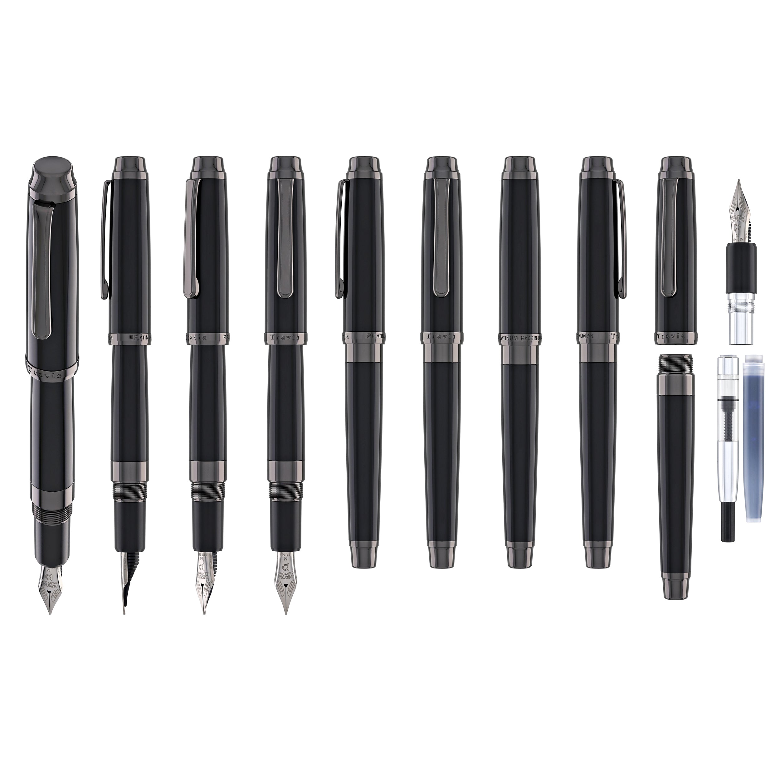 Platinum 3776 Century Fountain Pen in Travia with FLAF Nib - 14K