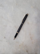 Misfit Item 0055 Waterman Hémisphère Rollerball Pen in Lava Black with Gold Trim