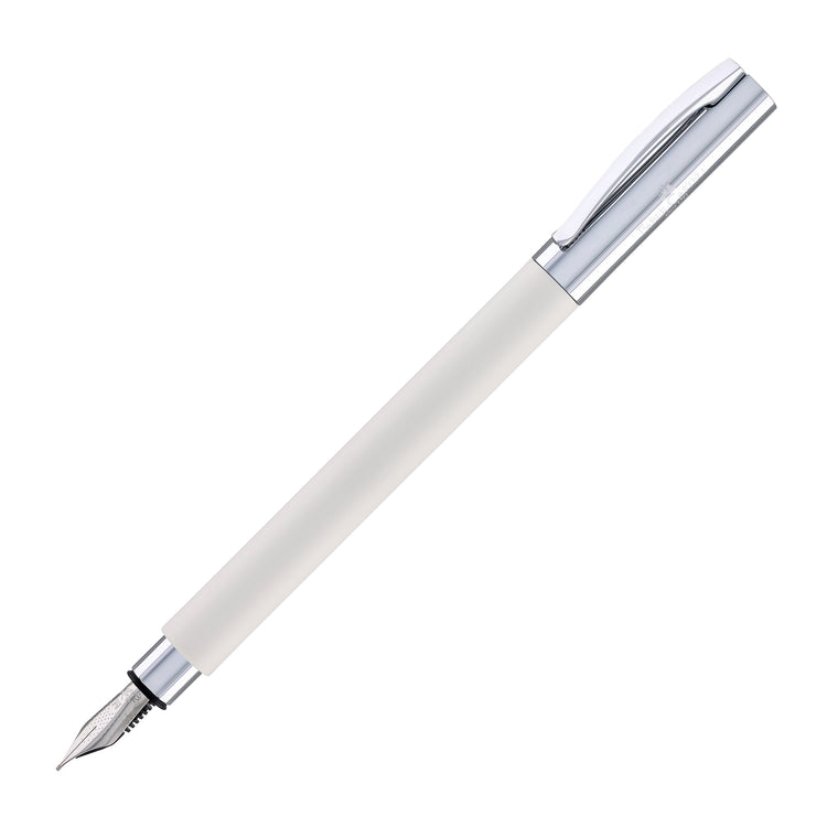 Faber-Castell Ambition Fountain Pen in Cinematic White
