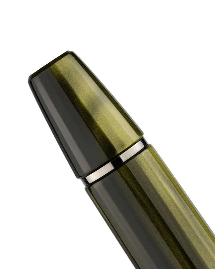 Scribo Flow Fountain Pen in Evoluzione with Ruthenium Trim