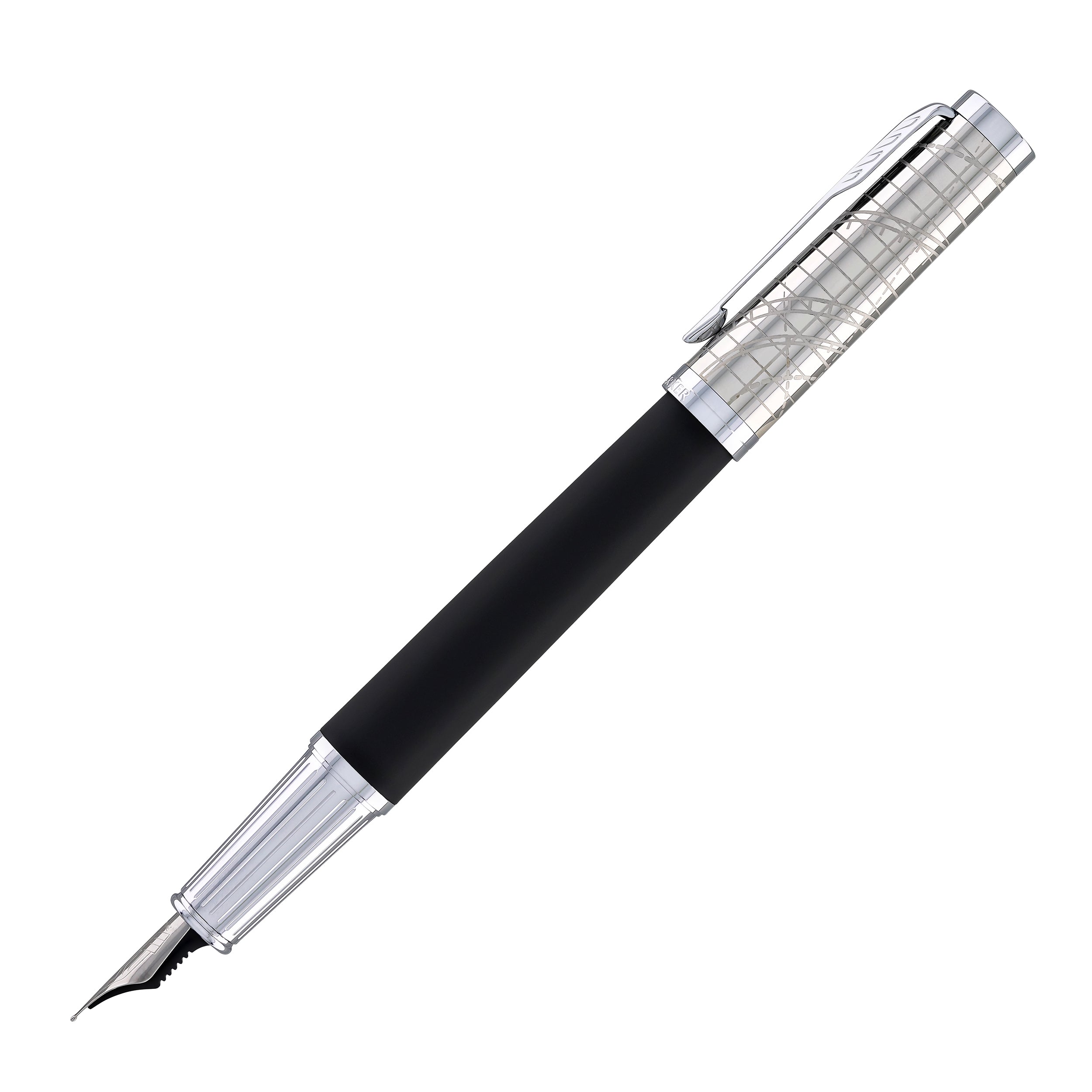 Parker Ingenuity Fountain Pen in Legacy of Flight with Chrome