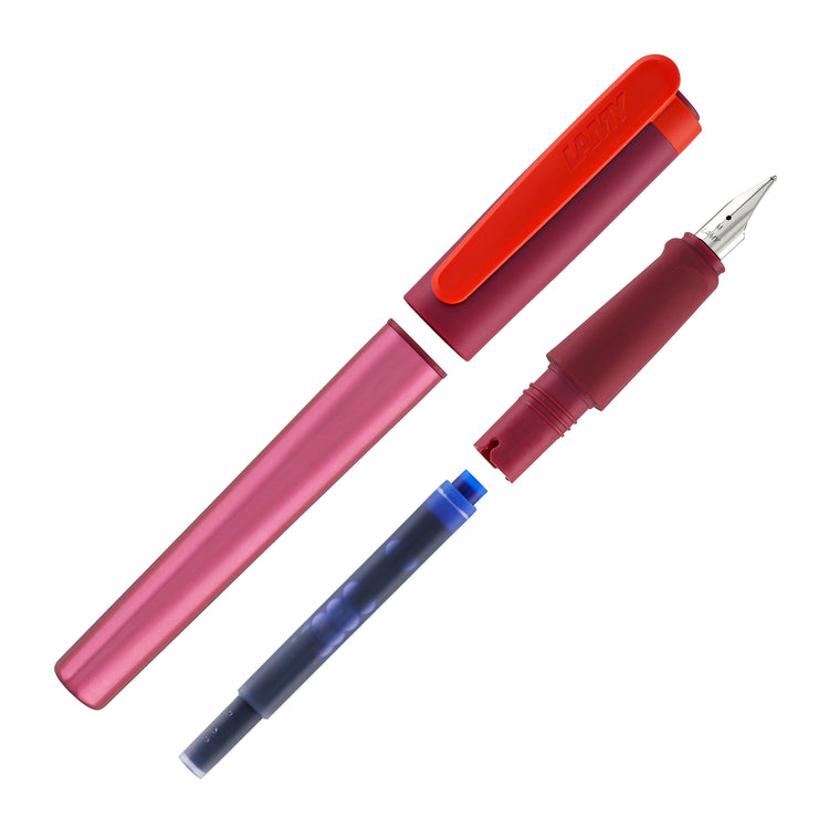 Lamy Nexx Fountain Pen in Multi-Red - Medium Special Edition
