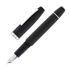 Scribo Flow Fountain Pen in Dimensione with Platinum Trim