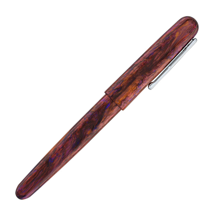 Conklin Streamline Fountain Pen in Glossy Sunset Medley with Chrome Trim - Limited Edition