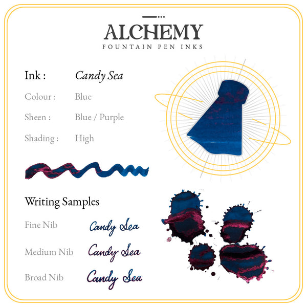 Endless Alchemy Bottled Ink in Candy Sea - 60 ml