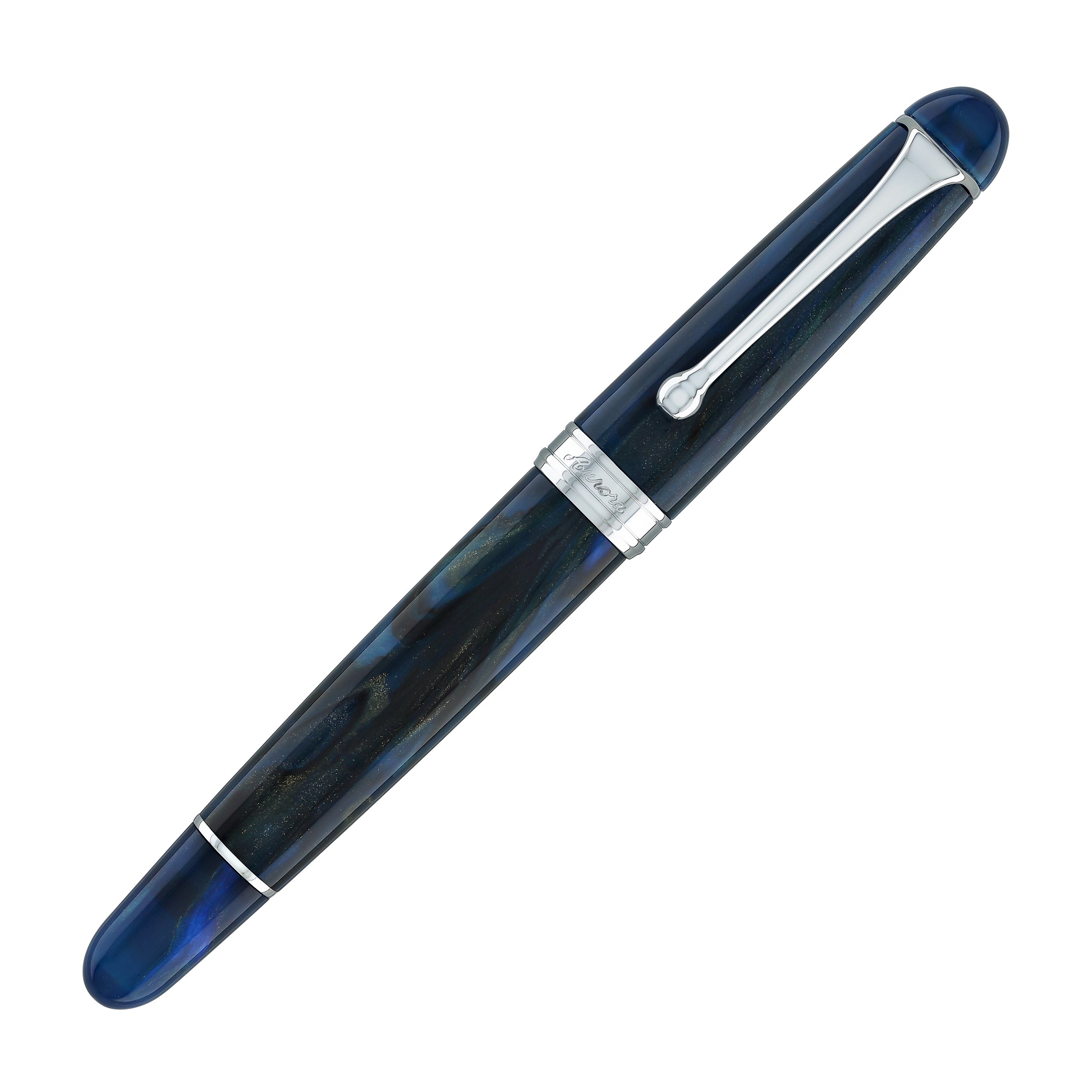 万年筆　AURORA Limited Edition　888本限定品 Aurora 888 Fountain Pen in Boreale - 18K Gold - Limited Edition
