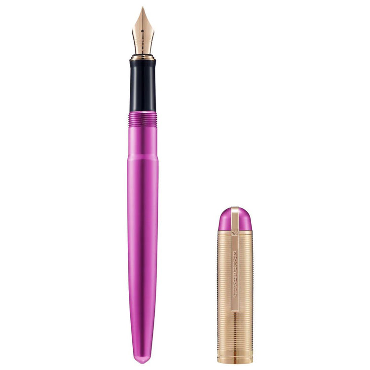 Wahl Eversharp Skyline Fountain Pen in Royal Purple with Rose Gold Trim