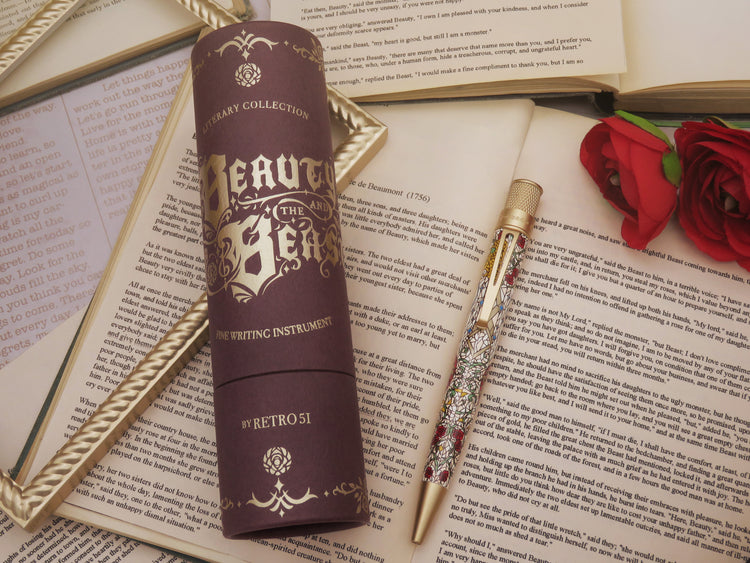 Retro 51 Tornado Rollerball Pen in Beauty and The Beast