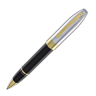 Sheaffer Legacy Rollerball Pen in Black Lacquer with Chrome Cap 14kt Gold PVD