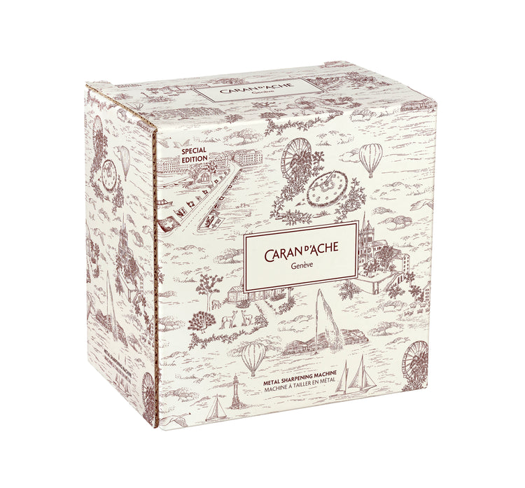 Caran d'Ache Toile de Jouy Pencil Sharpener - Christmas 2026