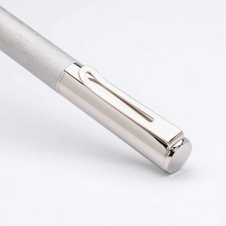 Monteverde USA Ritma Rollerball Pen in Brushed Stainless Steel