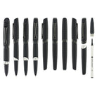 Diplomat Cobra Rollerball Pen in Matte Black Guilloche
