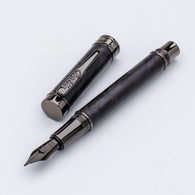 Conklin Endura Fountain Pen in Forged Carbon Fiber with Gunmetal Trim - Limited Edition