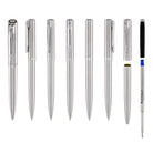 Waterman Impression Ballpoint Pen in Stainless Steel with Palladium Coated
