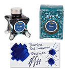 Diamine Inkvent Teal Edition Shimmer Bottled Ink in Frostbite - 50 ml