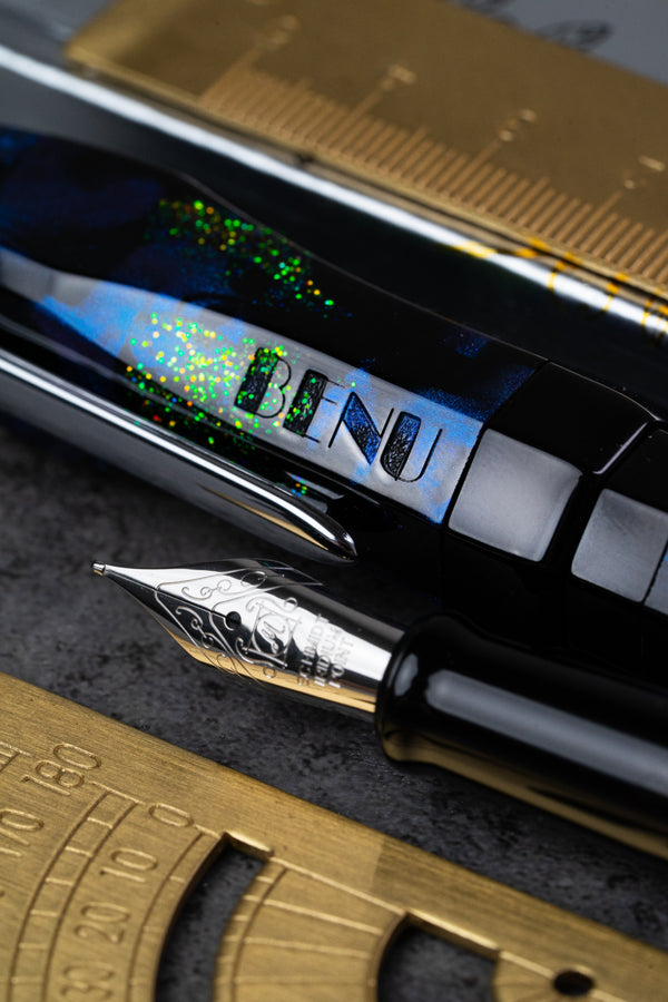 Benu AstroGem Collection Fountain in Echo Fountain Pen