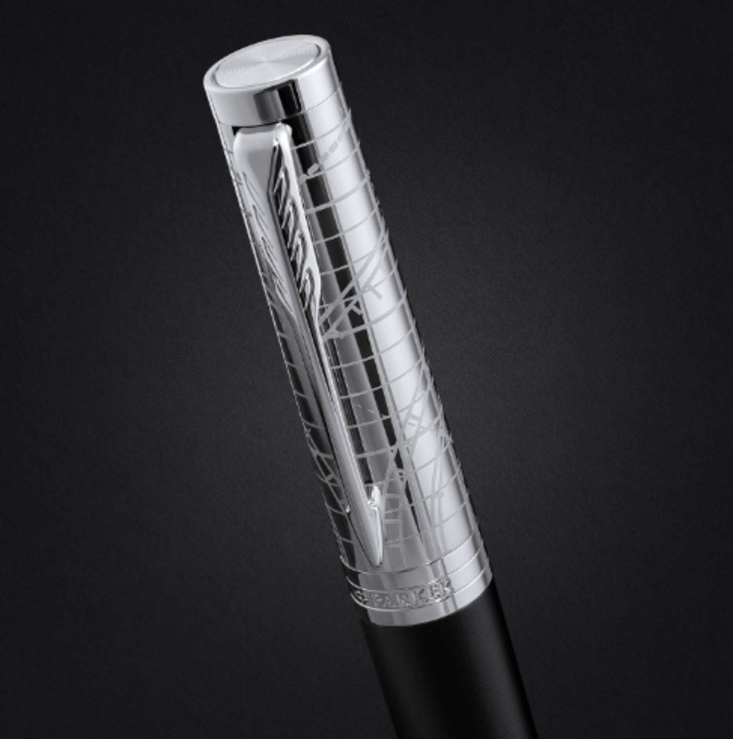 Parker Ingenuity Fountain Pen in Legacy of Flight with Chrome - Fine Point