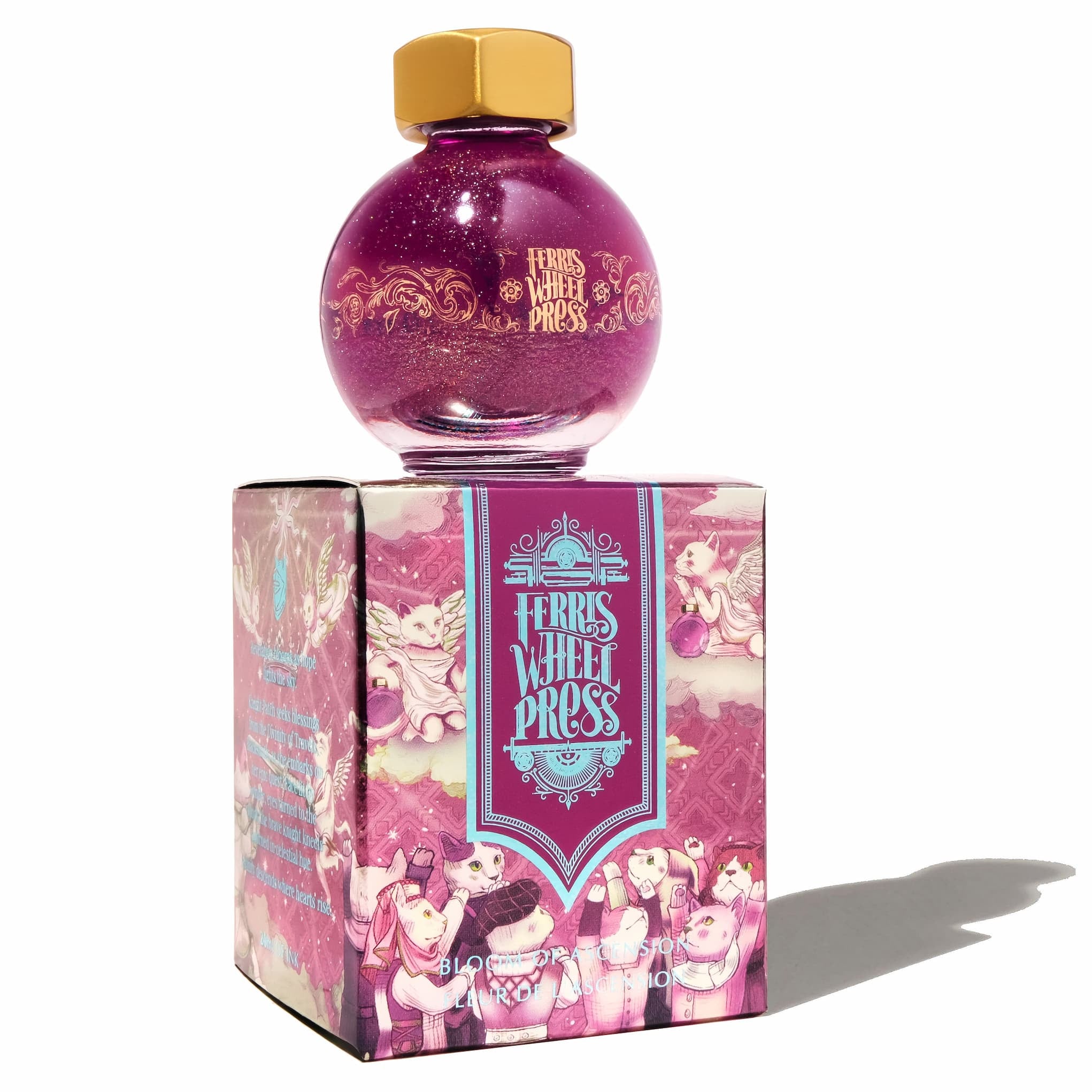 Ferris Wheel Press Bottled Ink in Bloom of Ascension - Goldspot Pens