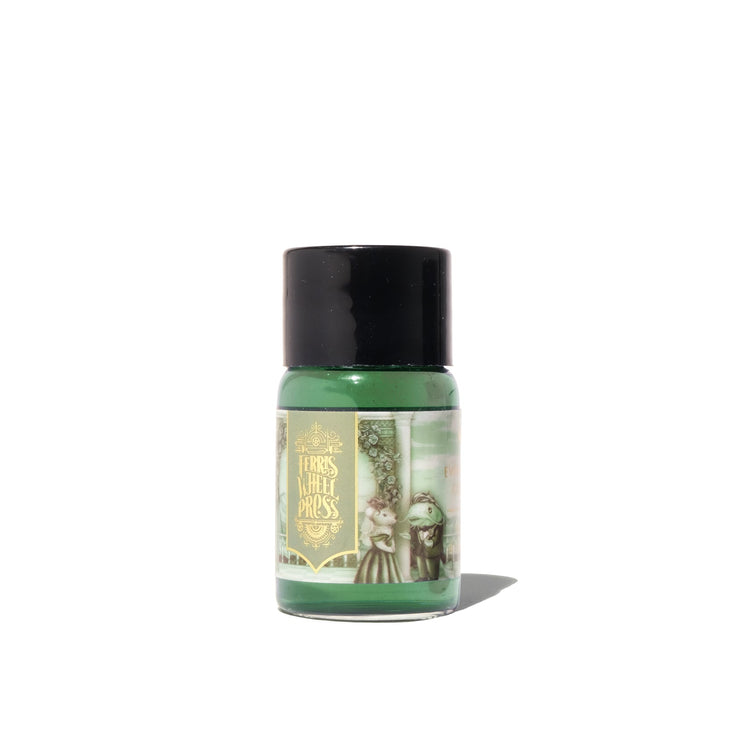 Ferris Wheel Press Bottled Ink in Evermore Green