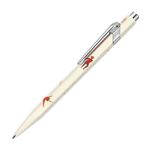 Caran d'Ache 849 Nina Cosford Ballpoint Pen in Light Cream
