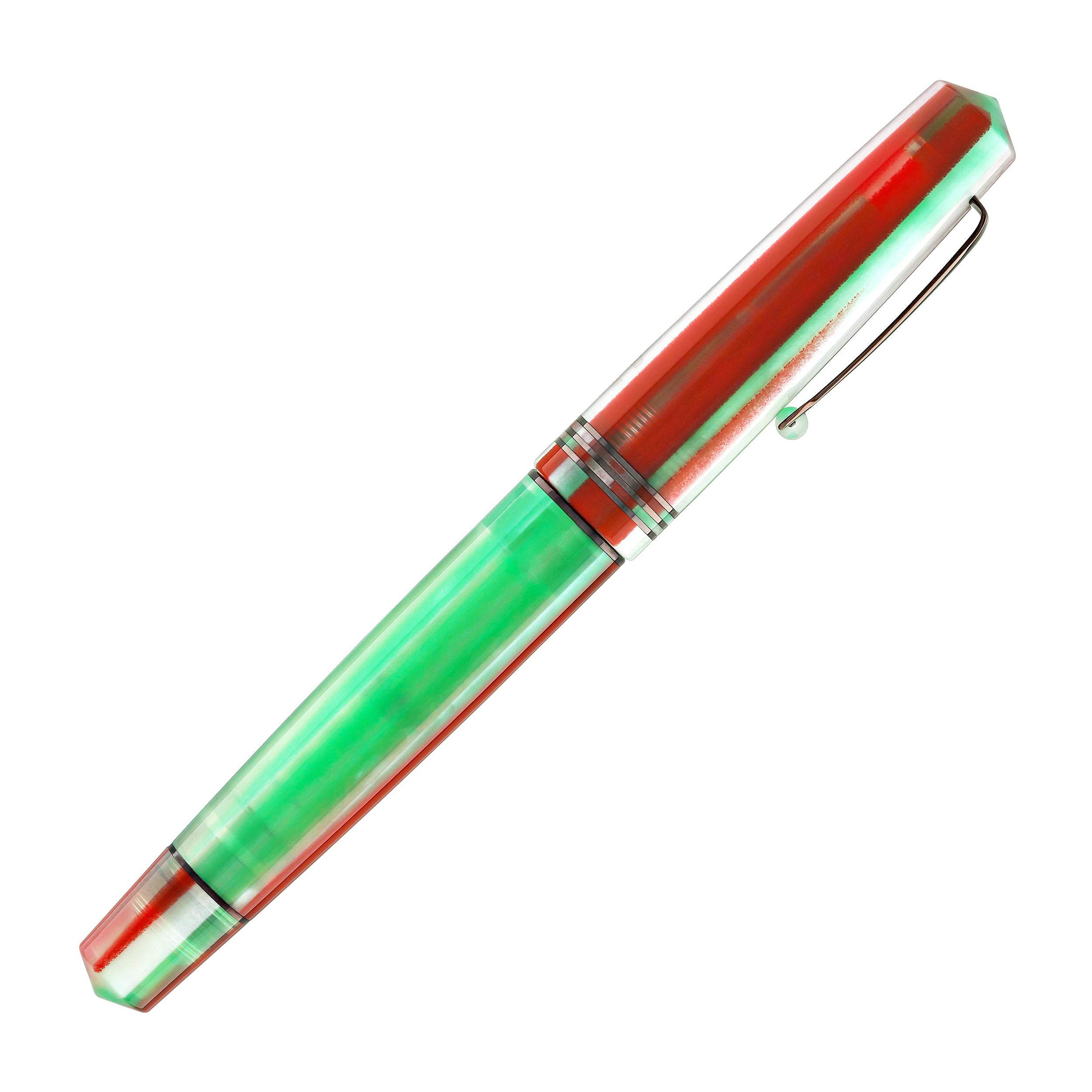 Leonardo Momento Zero Fountain Pen in Rainbow Cookie - Goldspot Pens