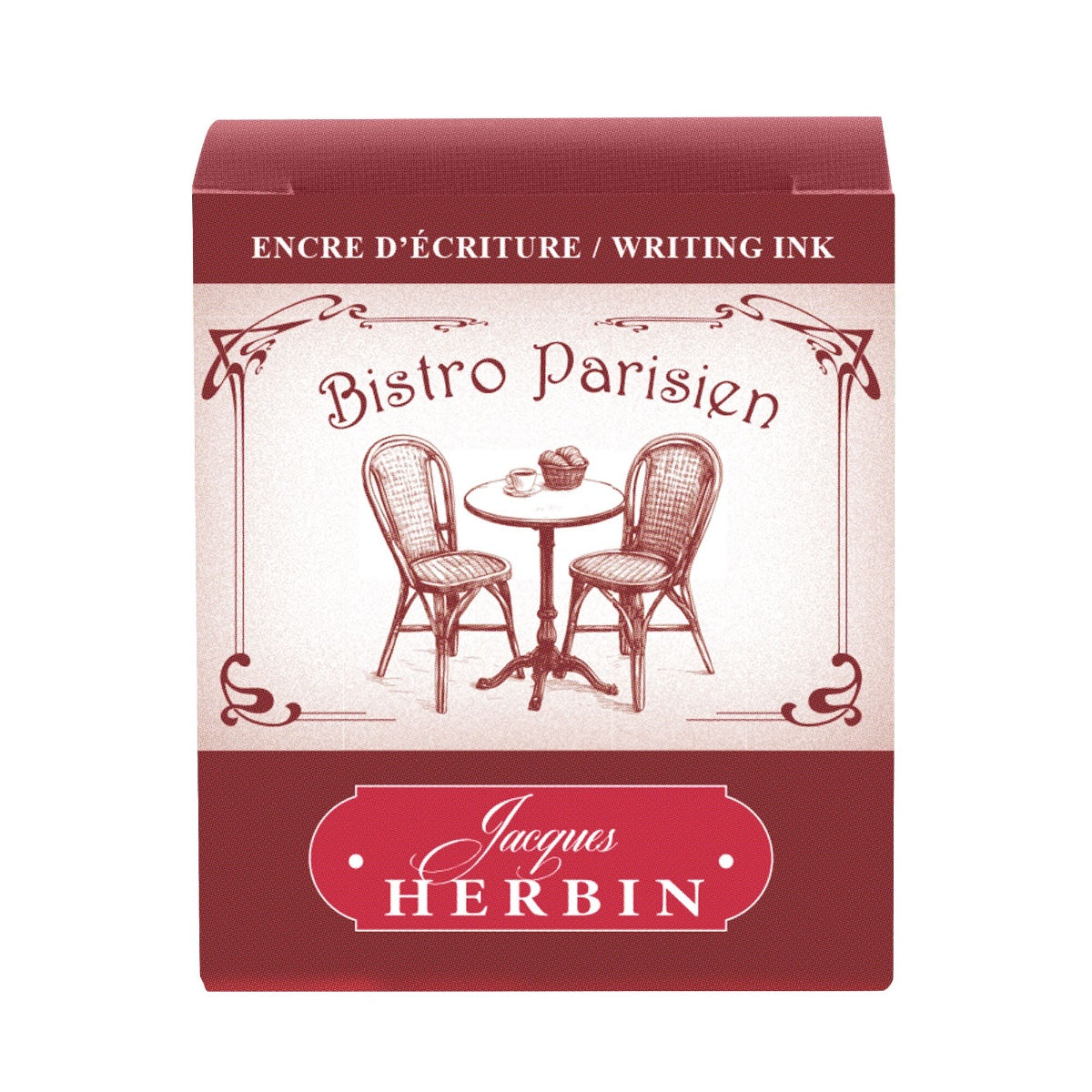 J. Herbin Paris Ink Collection in Bistro Parisien (Garnet) - 30ml