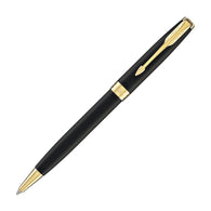 Parker Sonnet Retractable Ballpoint Pen in Matte Lacquered Black with Gold Trim