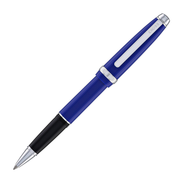 Cross Lume Rollerball Pen in Deep Sea Blue with Polished Chrome Appointments