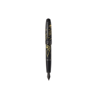 Cross Bailey Zodiac Year of the Horse Fountain Pen in Matte Black with Black PVD Coated - Medium Nib