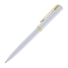 Waterman Impression Ballpoint Pen in White with Gold Coated