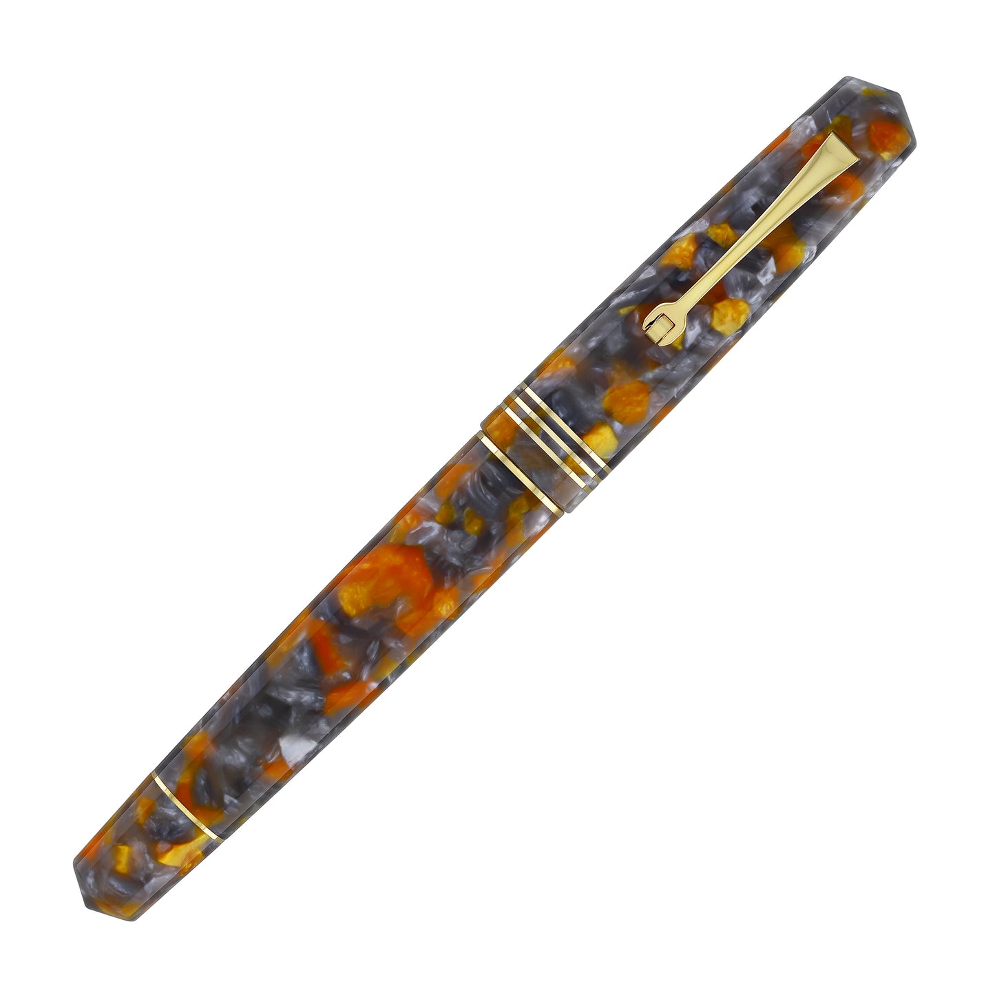 Leonardo Momento Zero Rollerball Pen in Lava e Cenere