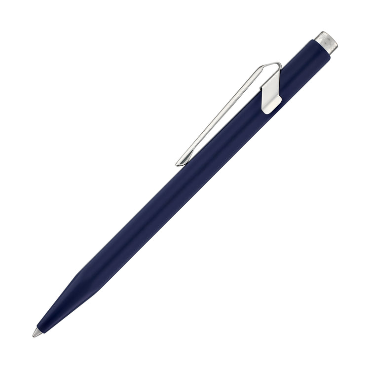 Caran d’Ache 849 Metal Collection Ballpoint Pen in Sapphire Blue Ballpoint Pens