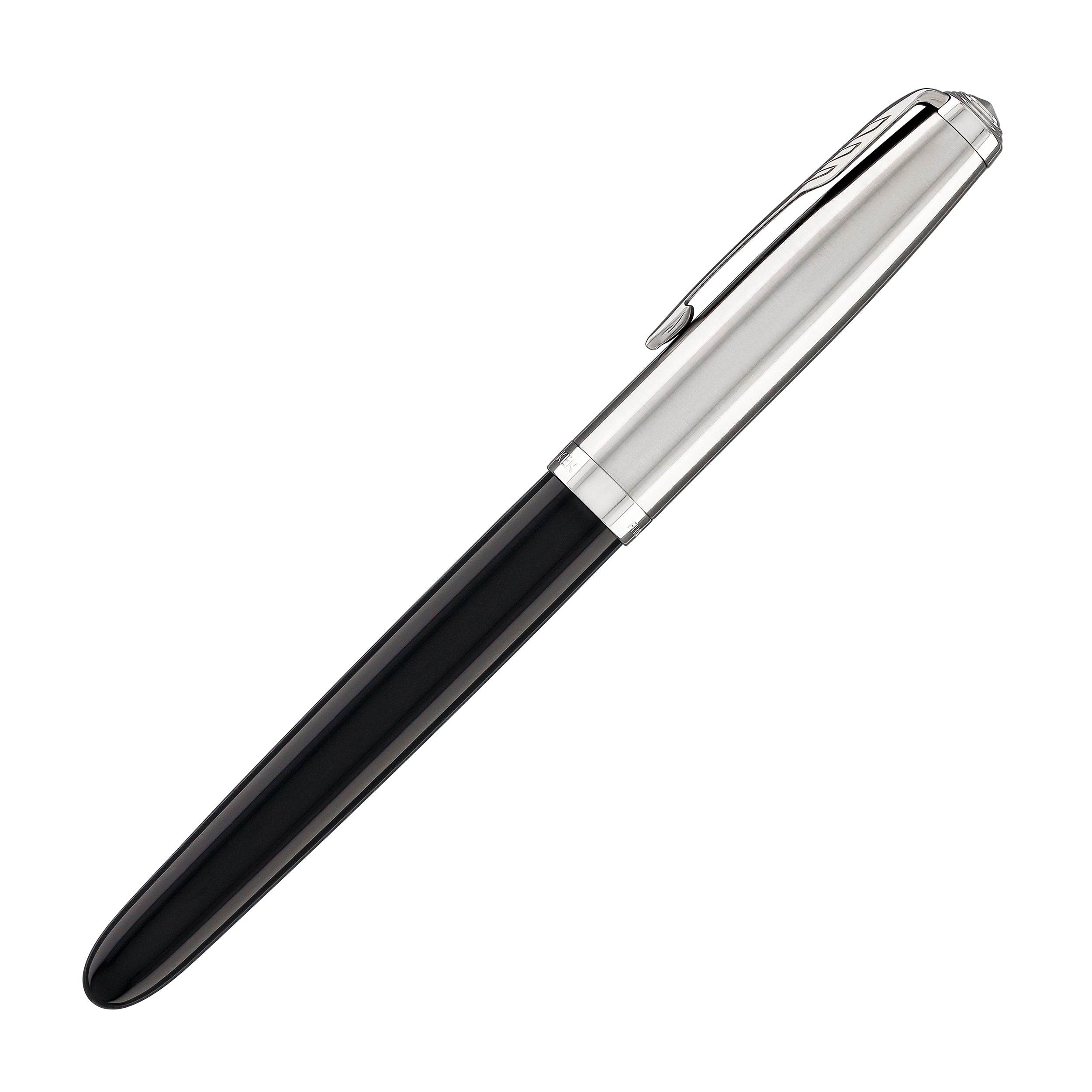 PARKER / 文具/BLK/51PK1015 Parker 51 Fountain Pen in Black with Chrome Trim - Goldspot Pens