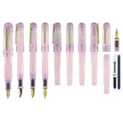 Benu Talisman Fountain Pen in Pink Opal