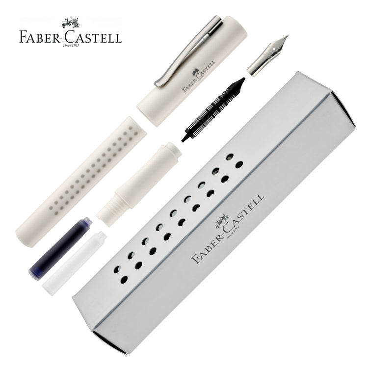 Faber-Castell Grip Harmony Fountain Pen in Coconut Milk