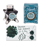 Diamine Inkvent Teal Edition Chameleon Bottled Ink in Fir & Fog - 50 ml