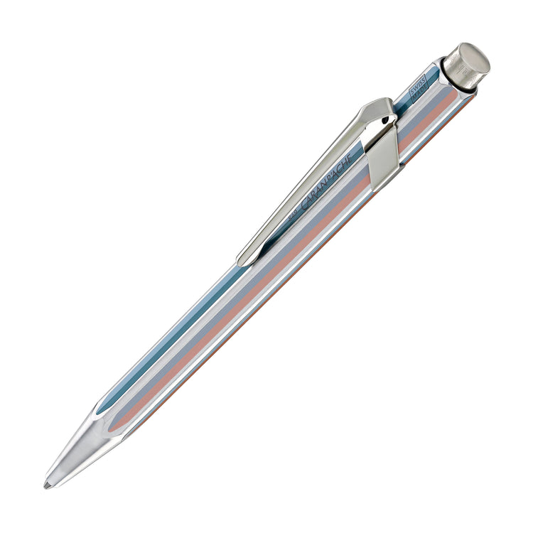 Caran d'Ache 849 Paul Smith 5 Ballpoint Pen in Silver - Medium