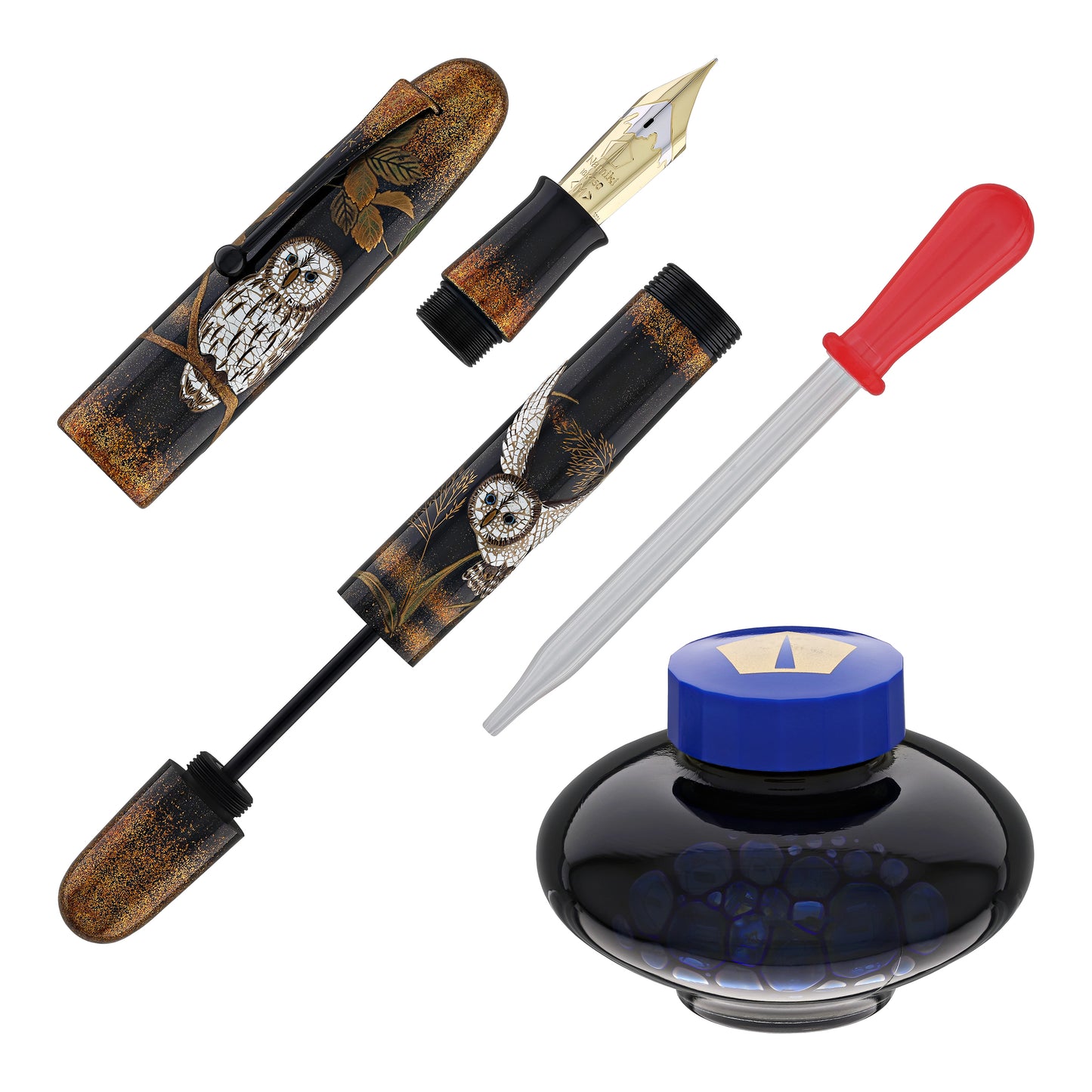 Namiki Emperor Fountain Pen in Owl - Medium Point