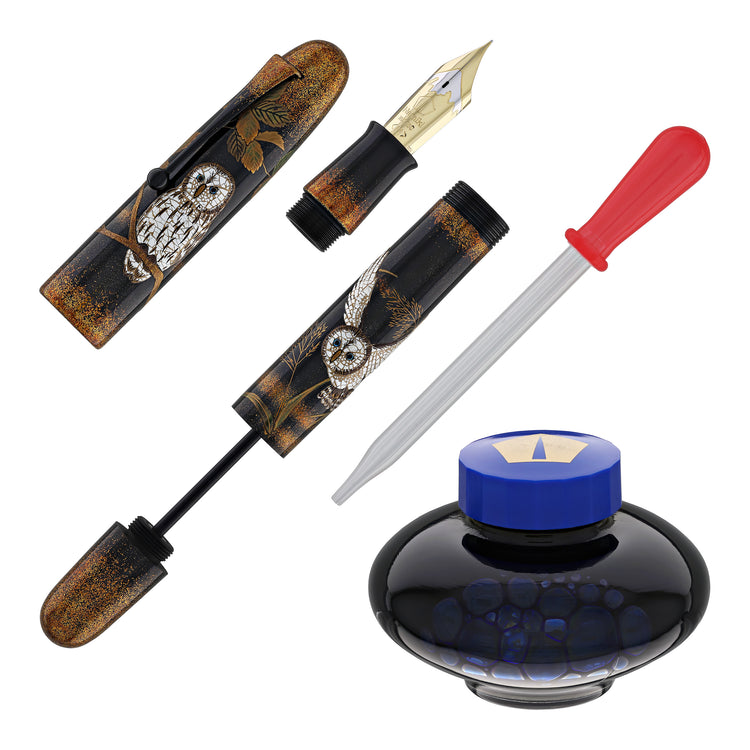 Namiki Emperor Fountain Pen in Owl - Medium Point